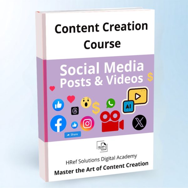 Content Creation Course